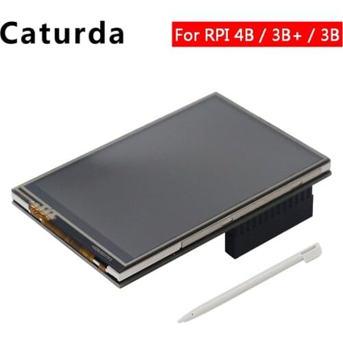 Raspberry Pi 4 Touch Screen 3.5 inch TFT LCD 50 FPS SPI Screen Display Compatible with Raspberry Pi 3 Model B 3B Plus 2B 3B