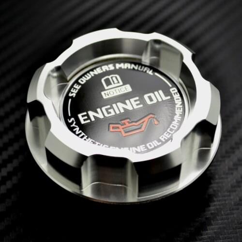 Silver Aluminum SUBARU IMPREZA WRX FORESTER BAJA LEGACY RS GT EJ20 EJ25 TURBO Aluminum ENGINE BILLET OIL CAP
