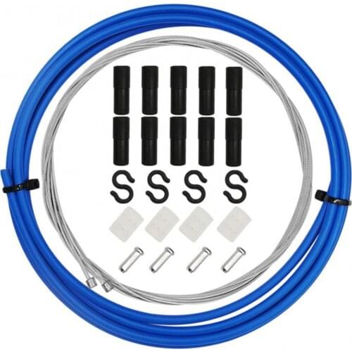 2/2.5 M High Carbon Steel Universal Replacement Brake Parts Universal Mountain Bike Brake/Shift Cable Bicycle Gear Line Pipe Set