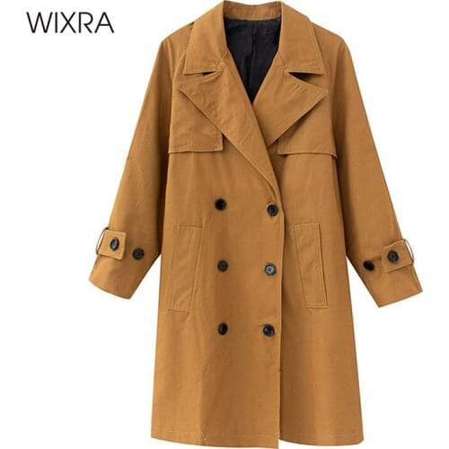 Wixra Women's Classic Trench Coats