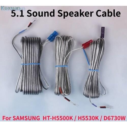 DVD Blu-ray Home Theater Speaker Wire Cable Cord Adapter for Samsung 5.1 Sound Speaker Bass Line Cable Connector for HT-H5500K