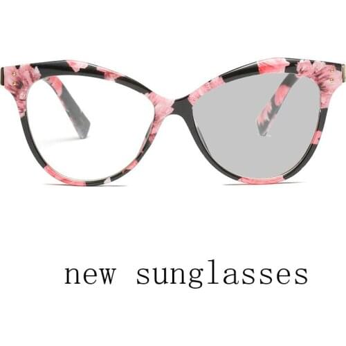 2020 New Progressive Multifocal Glasses for Women SunPhotochromic Cat Reading Glasses Men Points for Reader Near Far Sight NX