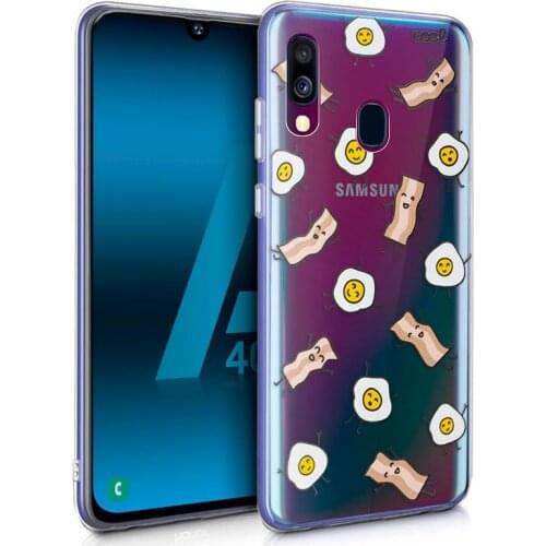 Case Samsung A405 Galaxy A40 Clear Bacon