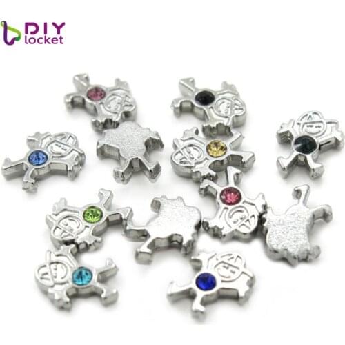 Diylocket 8mm Floating Charms Boy Floating Charms Birthstones Fit for Floating Lockets Pendant LSFC505