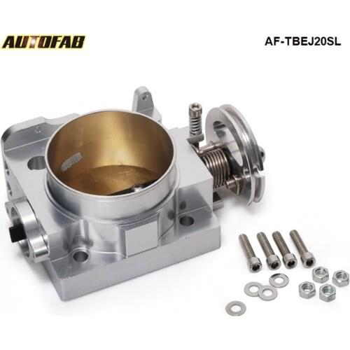 For SUBARU WRX STI EJ20 EJ25 02-05 GDB 70mm Aluminum Turbo Throttle Body AF-TBEJ20SL