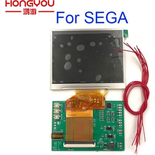 Screen Mod RGB Board LCDDRV REV 3.3 for sega MD1 MD2 Nomad pcegt pcelt 3.5" 4" LCD