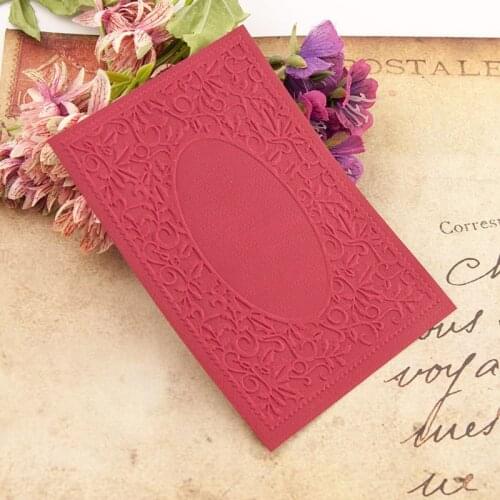 HOT plastic Door frame craft card making paper card album wedding decoration clip Embossing folders