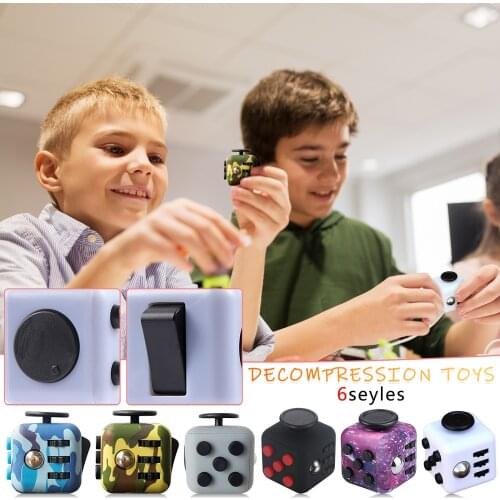 Anxiety Stress Relief Attention Decompression Focus Fidget Gaming Dice Toys For Children Adult Gifts stress reliever toys