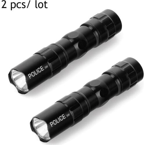 Mini White Light LED Flashlight 1-mode LED Lamp Torchlight Portable Torch Keychain Lamp Flashlight w/ Key Ring (1x AA)