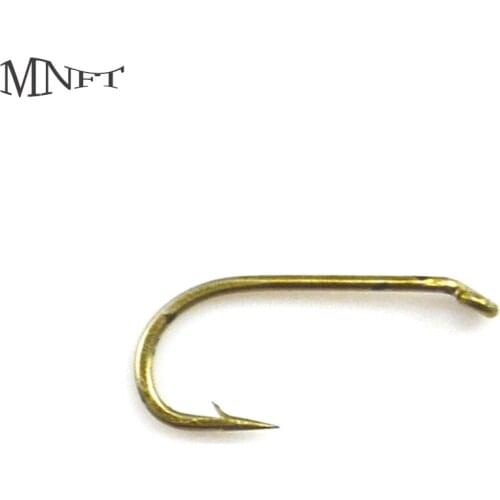 MNFT 500PCS Carbon Steel Fishing Hook Trout Salmon Dry Flies Fish Hook Small Size13# 14# Wholesale Fishing Hooks