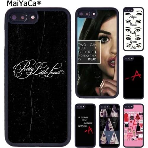 MaiYaCa Fashion Style Pretty Little Liars Phone Case Cover For iPhone 5 6 7 8 plus 11 12 Pro X XR XS max Samsung S6 S7 S8 S9 S10