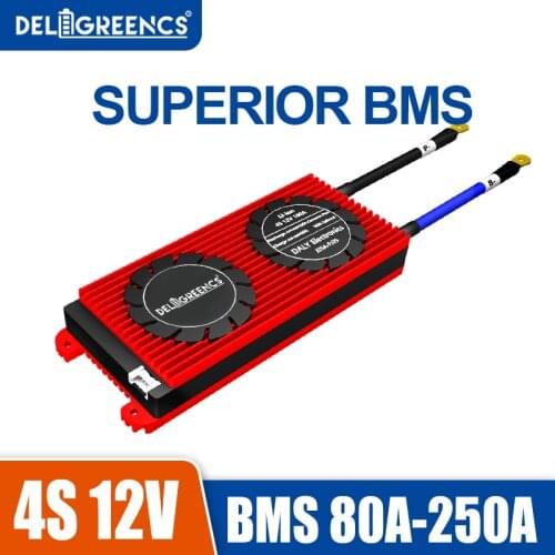 2021 NEW 3.7V 4S 80A 100A 150A 200A 250A Li ion Lithium Battery 18650 Charger Protect BMS 12.6V Cell Solar panel E-bike Scooter