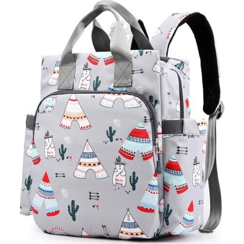 New Fashion Mummy Bag Mother Backpack Baby Care Outdoor Backpack Portable Diaper Bag Large Lightweight Maternity Nappy Bag
