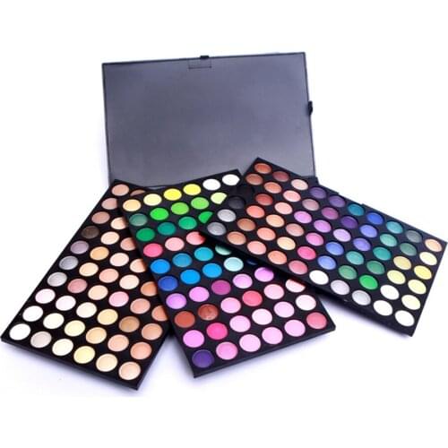 180 Colors Private Label 3 Layers Earth Color Eyeshadow Pallete Wholesale No Logo Pearl Matte Eye Shadow Pallete Makeup Cosmetic
