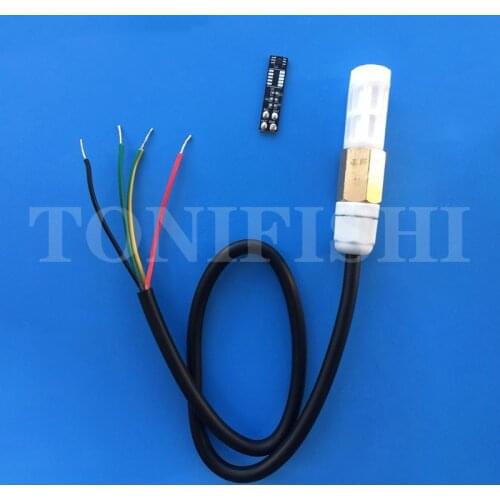 SHT30 Waterproof Temperature and Humidity Sensor Probe Digital Temperature and Humidity Environmental Monitoring Sensor