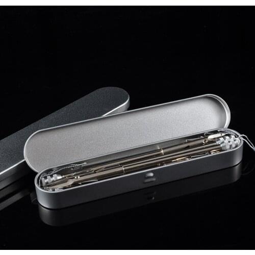 1/2Pcs Fishing Darts Box Stainless Steel Box Slingshot Fishing Arrow Case,NOT INCLUIDNG ARROWS