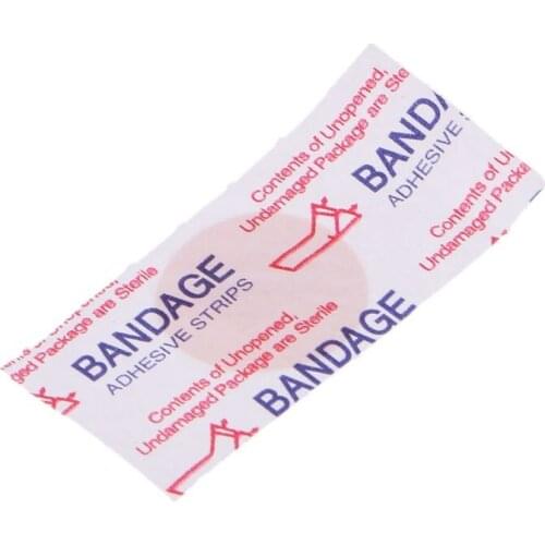 100Pcs/Box 22mm Ultra-Thin Child Kids First Aid Emergency Bandage Mini Round Adhesive Wound Plaster Hemostasis Stickers