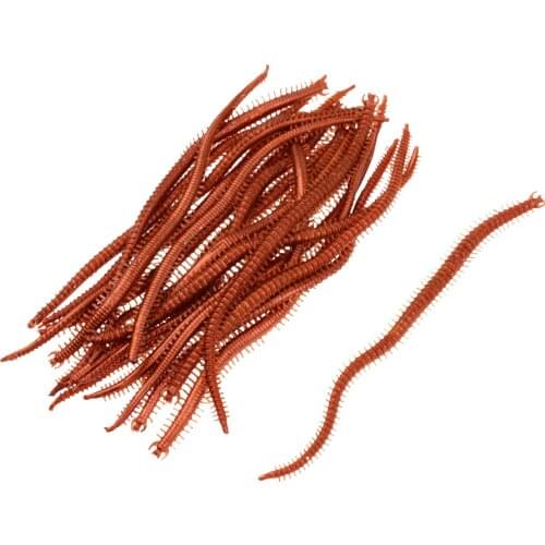 20pcs Realistic Seaworm Lures Swimbaits Rigging Saltwater Freshwater Fishing