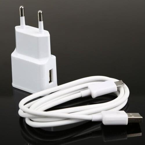 A Ausuky EU Plug USB Universal Phone Charger Power Wall Charger Adapter for Home Travel for Samsung -29