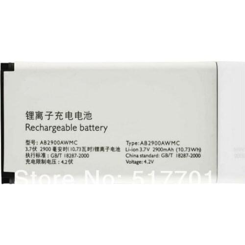 ALLCCX battery AB2900AWMC for Philips X1560 X5500 X1561 with good quality and best price