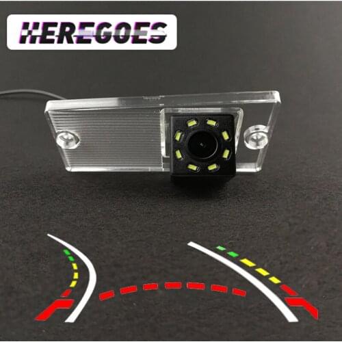 Wireless Car CCD Rear Camera Fisheye 4 8 12 led dynamic Night Vision For Kia Sportage 2000 2001 2002 2005 2006 2007 2008-2012