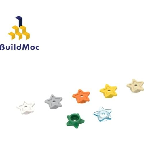 BuildMOC 11609 Five-pointed star For Building Blocks Parts DIY Construction Creative gift Toys
