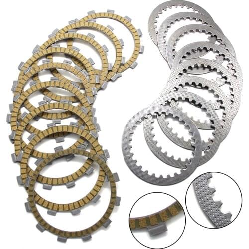 Clutch Friction Disc Plate For Yamaha FZS1000 FZ1 FAZER OEM:4FN-16321-00/5LV-16321-20/5LV-16321-10 8 5LV-16321-00 1 31A-16325-00