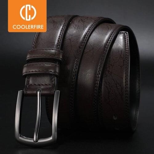 Designers Men Belts Genuine Leather Dress Casual Pin Buckle Business Belt for Man 2019 New Male Belt Luxury Strap HQ091
