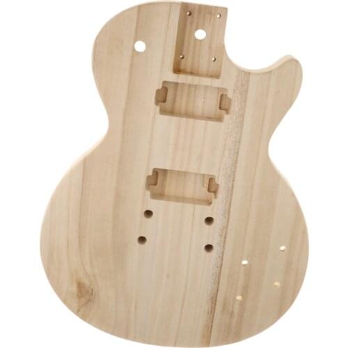 Guitar body Handmade electric guitar body Kaede guitar DIY material Guitar