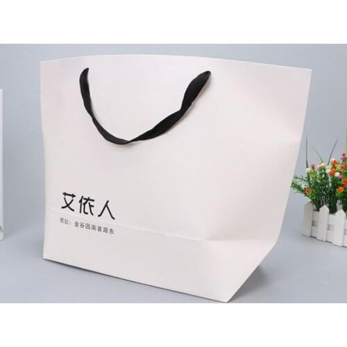 Custom Packaging Paper Gift Bags Luxury With Your Own Logo,gift shop name ideas gift bag packaging --XP2049