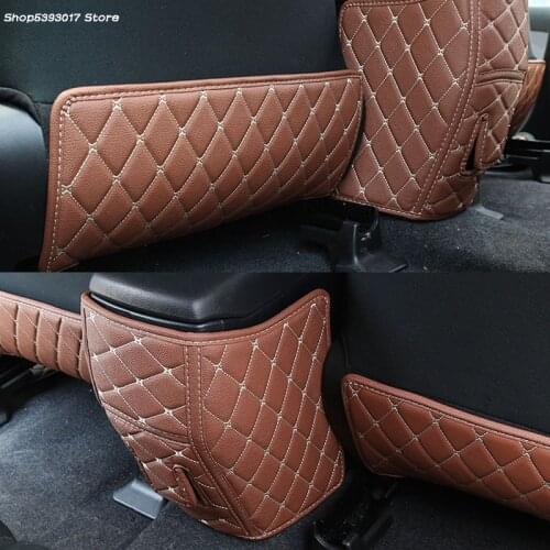 Car Seat Back Anti-kick Mat Anti-Dirty Protector Cover Waterproof Pads For Toyota RAV4 RAV-4 2018 2017 2016 2015 2014