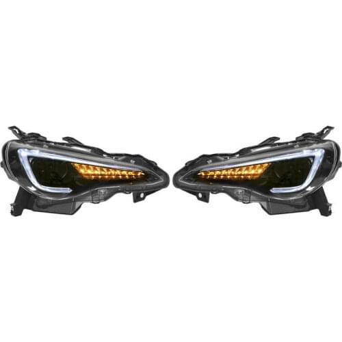 Bulbs for cars Car Accessories VLAND LED Projector Dynamic Headlights Dual Beams Fit for Subaru BRZ / FR‑S 2012‑2020