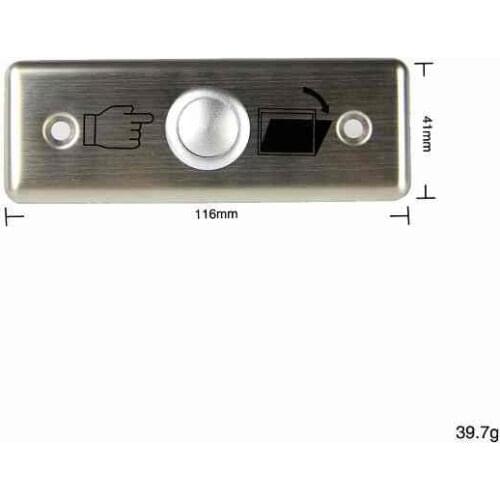 Hot Selling Door Release Push Button ACM K5 A Stainless Steel Exit Button