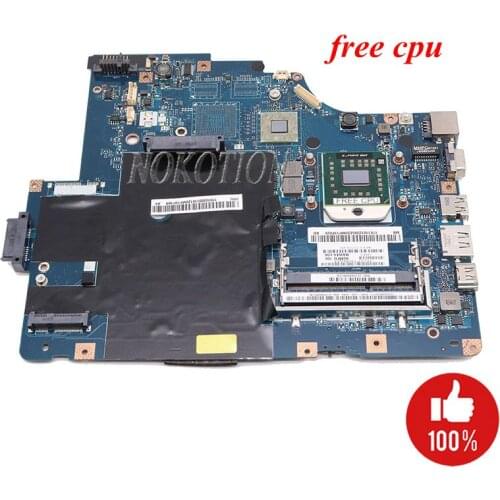 NOKOTION Laptop Motherboard For Lenovo G565 Z565 LA-5754P 11S69038329 MainBoard DDR3 Socket S1 Free CPU