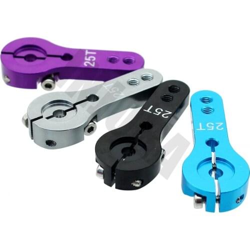 Metal 35MM 25T M3 Steering Half Servo Arm RC Tooth for 1/10 RC Crawler Traxxas TRX-4 Body Shell