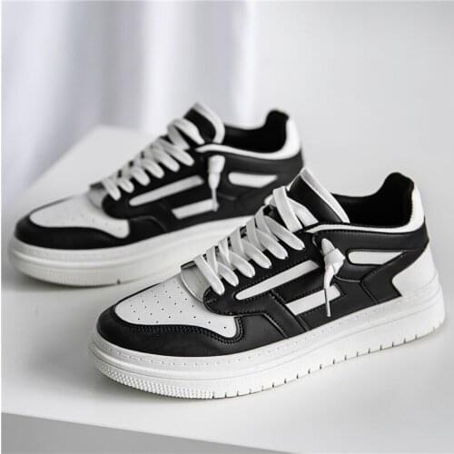 Trend Mens Designer Shoes Luxury Brand Fashion Skateboard Footwear Casual White Sneakers Men Vulcanized Shoes Tenis Masculino