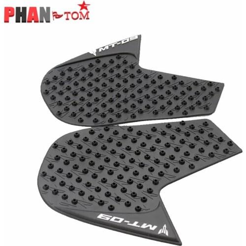 Motorcycle Anti slip Tank Pad Side Gas Knee Grip Protector Stickers For Yamaha MT-09 MT09 MT 09 2014-2016 2015