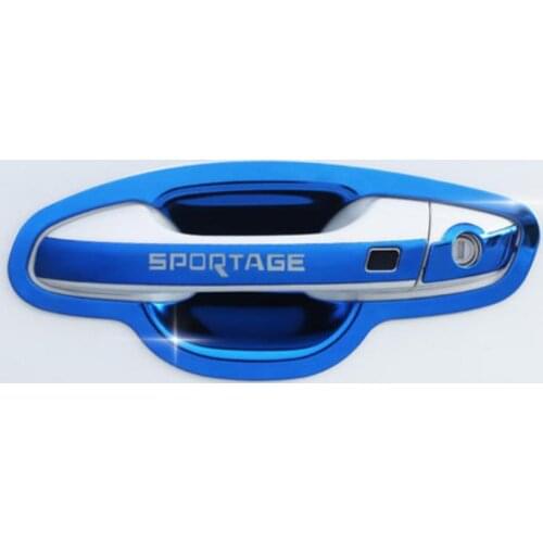 Stainless steel Car Styling Door Handle Cover Door Handle Bowl Trim Car Accessories Fit For Kia Sportage 2018