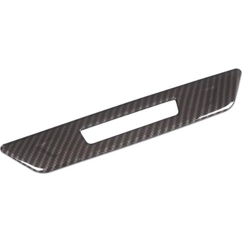 Carbon Fiber Car Interior Door Seat Memory Button Decoration Frame Trim Sticker For BMW 5 Series 2017-2018 Car Accessories