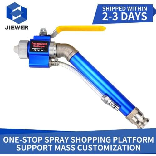 JIEWER New High Quality Airless Spray Gun Use Hard Alloy Forging Real Stone Paint Spraying Machine With 6mm/8mm Nozzle