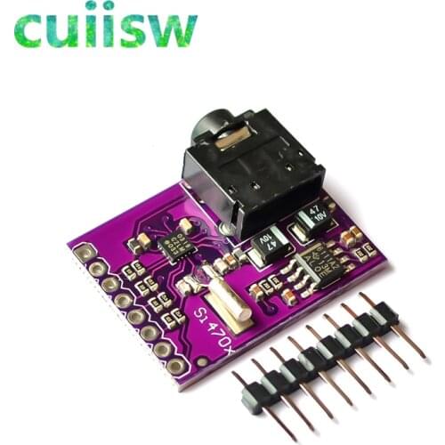 Si4703 FM RDS RBDS Tuner Breakout Board Digital Radio Broadcast Data Processing Module For Arduino AVR ARM PIC With Pins