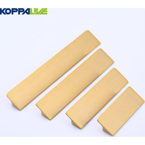 Brass Furniture Kitchen Cabinet Handle for Bedroom Luxury Copper Drawer Pulls pull handle