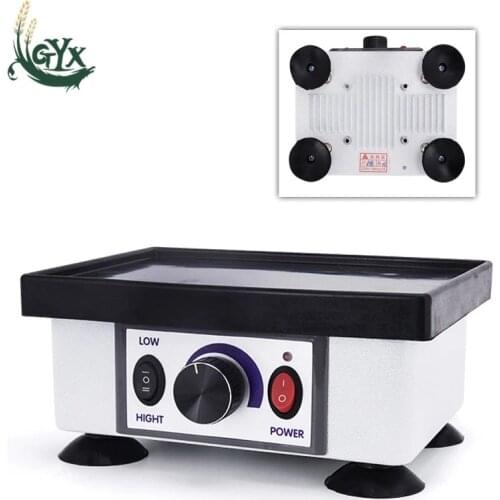 Dental Lab Vibrator Shaker Oscillator Machine Stepless Dental Plaster Oscillator Strong Square Oscillator Vibrator