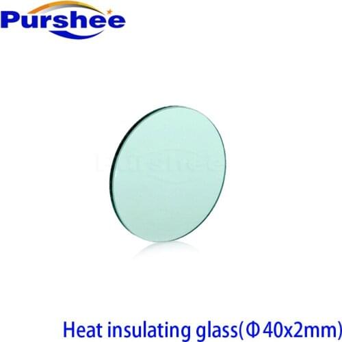 Heat insulating glass(D40x2mm)