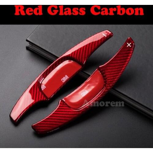 For Mazda 3 Mazda3 2020 Steering Wheel Paddle Shift Extension Carbon Fiber Paddles Shifter Car Accessories Sticker Cover