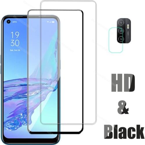Protectve Glass for Oppo A92 A72 A53 A52 Camera Protector Glass On for Oppo A53 Screen Protection Film Phone Ultrathin Protect