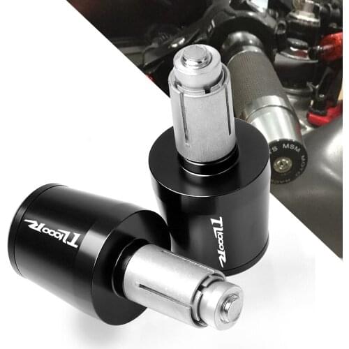 1 Pair Motorcycle Handle CNC Aluminum 7/8" Bar End Handlebar Caps Cover For Suzuki TL1000R TL 1000 R 1998 1999 2000 2001-2003