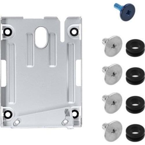 100% New Hard Disk Bracket Drive bay Base Tray HDD Mounting Support for Sony Playstation 3 PS3 PS 3 Super Slim 4000 With Screws