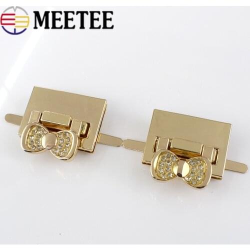 2/4pcs Metal Turn Lock Snap for Handbag Women Bag Twist Lock Clasps Closure DIY Metal Buckle Hardware Accessories