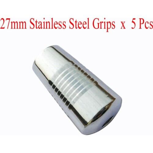 27MM Tattoo Stainless Steel Grip With Back Stem Tattoo Grips Supply 307-2